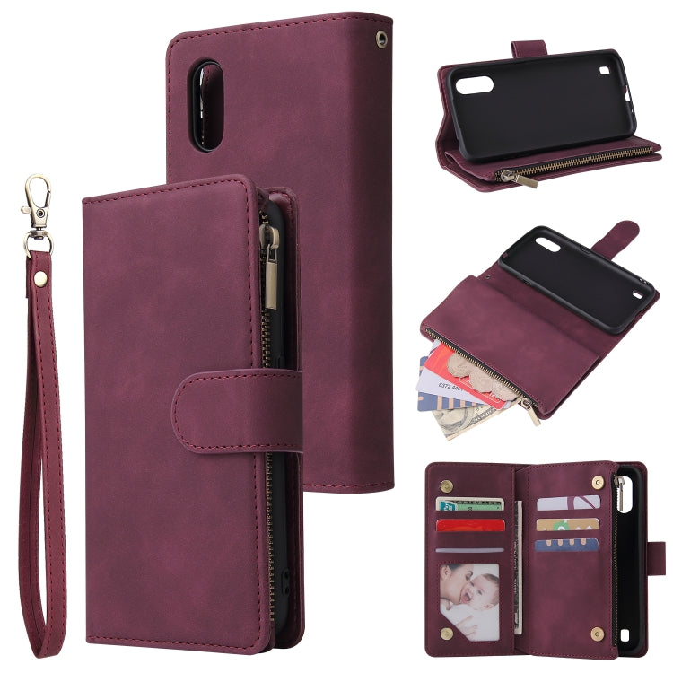 Multifunctional Horizontal Flip Leather Case, with Card Slot & Holder & Zipper Wallet & Photo Frame, For Samsung Galaxy A21, For Samsung Galaxy A41, For Samsung Galaxy A70S, For Samsung Galaxy Note10 Lite, For OnePlus 8, For OnePlus 8 Pro, For Huawei P...