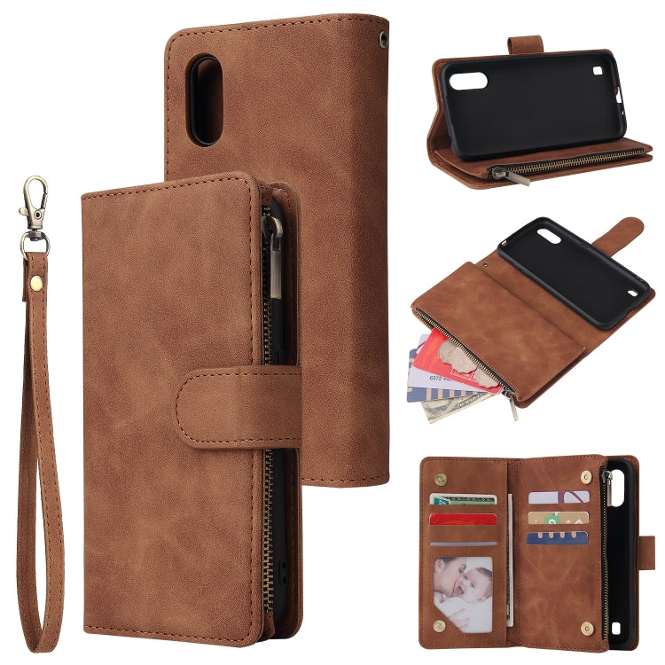 Multifunctional Horizontal Flip Leather Case, with Card Slot & Holder & Zipper Wallet & Photo Frame, For Samsung Galaxy A21, For Samsung Galaxy A41, For Samsung Galaxy A70S, For Samsung Galaxy Note10 Lite, For OnePlus 8, For OnePlus 8 Pro, For Huawei P...
