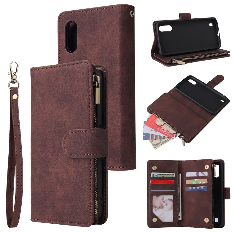 Multifunctional Horizontal Flip Leather Case, with Card Slot & Holder & Zipper Wallet & Photo Frame, For Samsung Galaxy A21, For Samsung Galaxy A41, For Samsung Galaxy A70S, For Samsung Galaxy Note10 Lite, For OnePlus 8, For OnePlus 8 Pro, For Huawei P...