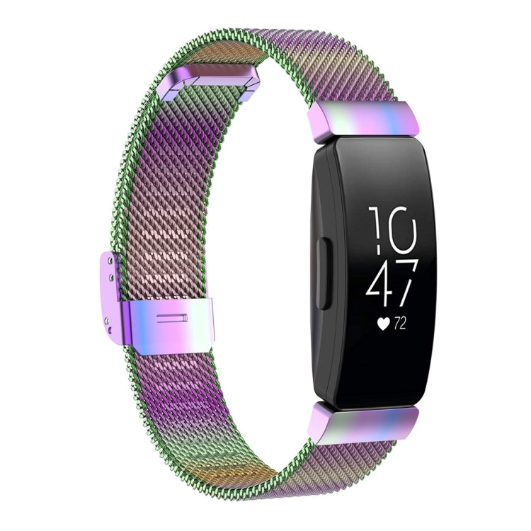Stainless Steel Metal Mesh Wrist Strap Watch Band for Fitbit Inspire / Inspire HR / Ace 2