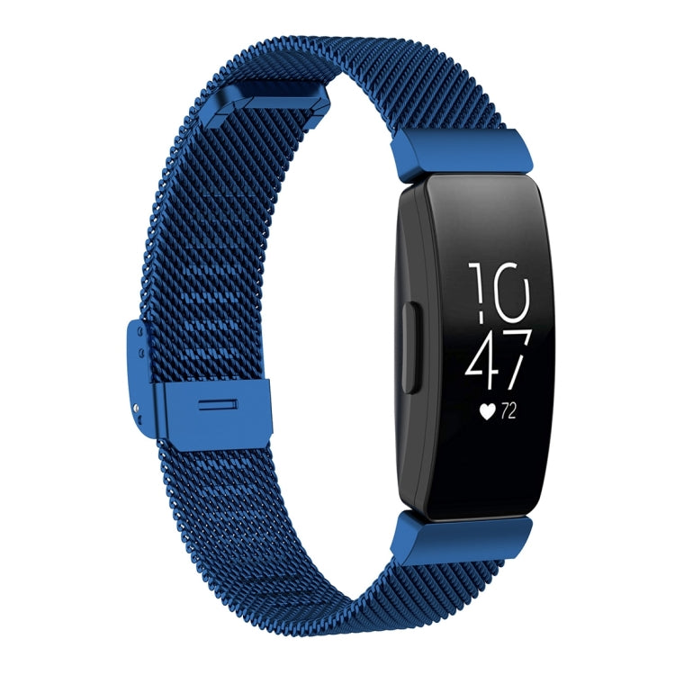 Stainless Steel Metal Mesh Wrist Strap Watch Band for Fitbit Inspire / Inspire HR / Ace 2