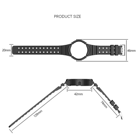 Integrated Silicone Watch Band