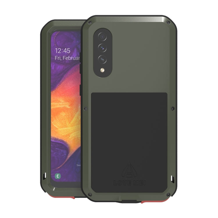 LOVE MEI Metal Shockproof Waterproof Dustproof Protective Case, For Huawei P40, For Huawei P40 Pro, For Samsung Galaxy A40s, For Samsung Galaxy A51, For Samsung Galaxy A71, For Samsung Galaxy A50, For Samsung Galaxy S20, For Samsung Galaxy A70s��������...