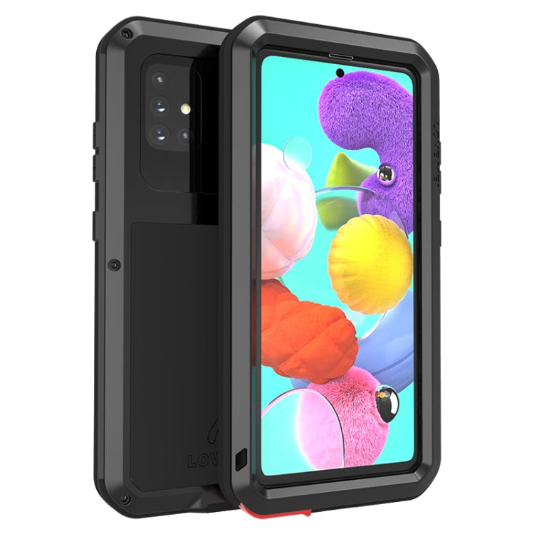 LOVE MEI Metal Shockproof Waterproof Dustproof Protective Case, For Huawei P40, For Huawei P40 Pro, For Samsung Galaxy A40s, For Samsung Galaxy A51, For Samsung Galaxy A71, For Samsung Galaxy A50, For Samsung Galaxy S20, For Samsung Galaxy A70s��������...