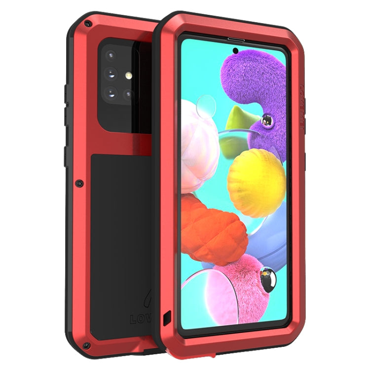 LOVE MEI Metal Shockproof Waterproof Dustproof Protective Case, For Huawei P40, For Huawei P40 Pro, For Samsung Galaxy A40s, For Samsung Galaxy A51, For Samsung Galaxy A71, For Samsung Galaxy A50, For Samsung Galaxy S20, For Samsung Galaxy A70s��������...