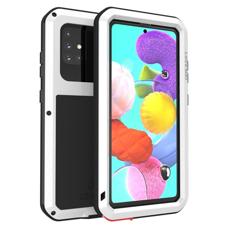 LOVE MEI Metal Shockproof Waterproof Dustproof Protective Case, For Huawei P40, For Huawei P40 Pro, For Samsung Galaxy A40s, For Samsung Galaxy A51, For Samsung Galaxy A71, For Samsung Galaxy A50, For Samsung Galaxy S20, For Samsung Galaxy A70s��������...