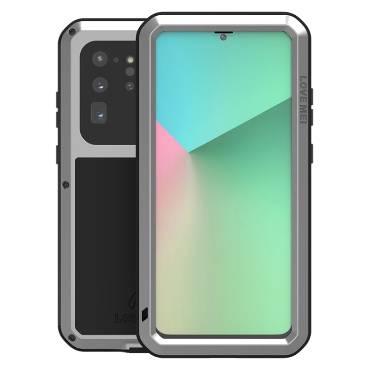 LOVE MEI Metal Shockproof Waterproof Dustproof Protective Case, For Huawei P40, For Huawei P40 Pro, For Samsung Galaxy A40s, For Samsung Galaxy A51, For Samsung Galaxy A71, For Samsung Galaxy A50, For Samsung Galaxy S20, For Samsung Galaxy A70s��������...