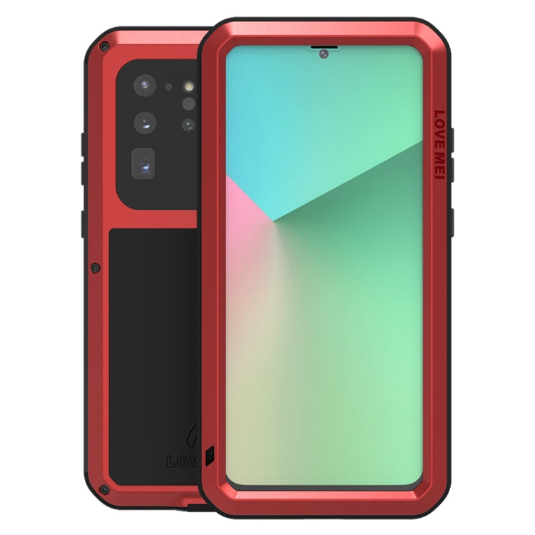 LOVE MEI Metal Shockproof Waterproof Dustproof Protective Case, For Huawei P40, For Huawei P40 Pro, For Samsung Galaxy A40s, For Samsung Galaxy A51, For Samsung Galaxy A71, For Samsung Galaxy A50, For Samsung Galaxy S20, For Samsung Galaxy A70s��������...