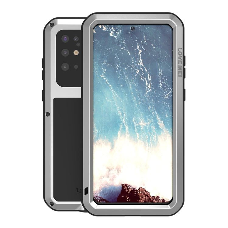 LOVE MEI Metal Shockproof Waterproof Dustproof Protective Case, For Huawei P40, For Huawei P40 Pro, For Samsung Galaxy A40s, For Samsung Galaxy A51, For Samsung Galaxy A71, For Samsung Galaxy A50, For Samsung Galaxy S20, For Samsung Galaxy A70s��������...