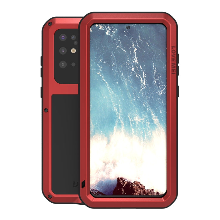 LOVE MEI Metal Shockproof Waterproof Dustproof Protective Case, For Huawei P40, For Huawei P40 Pro, For Samsung Galaxy A40s, For Samsung Galaxy A51, For Samsung Galaxy A71, For Samsung Galaxy A50, For Samsung Galaxy S20, For Samsung Galaxy A70s��������...