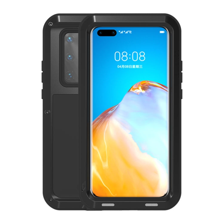 LOVE MEI Metal Shockproof Waterproof Dustproof Protective Case, For Huawei P40, For Huawei P40 Pro, For Samsung Galaxy A40s, For Samsung Galaxy A51, For Samsung Galaxy A71, For Samsung Galaxy A50, For Samsung Galaxy S20, For Samsung Galaxy A70s��������...