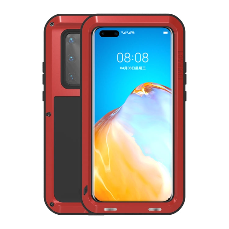 LOVE MEI Metal Shockproof Waterproof Dustproof Protective Case, For Huawei P40, For Huawei P40 Pro, For Samsung Galaxy A40s, For Samsung Galaxy A51, For Samsung Galaxy A71, For Samsung Galaxy A50, For Samsung Galaxy S20, For Samsung Galaxy A70s��������...
