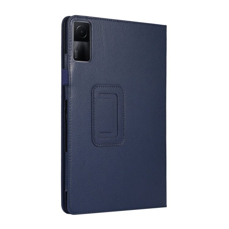 Litchi Texture Leather Tablet Case with Holder