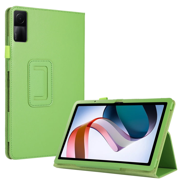 Litchi Texture Leather Tablet Case with Holder