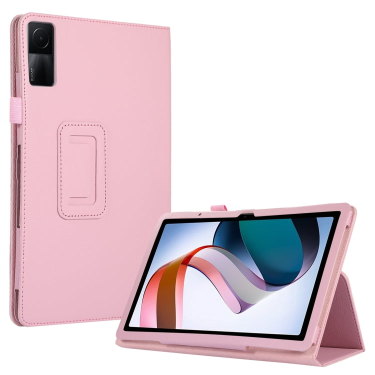 Litchi Texture Leather Tablet Case with Holder