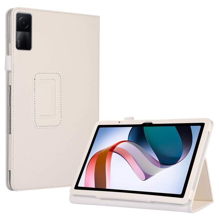 Litchi Texture Leather Tablet Case with Holder