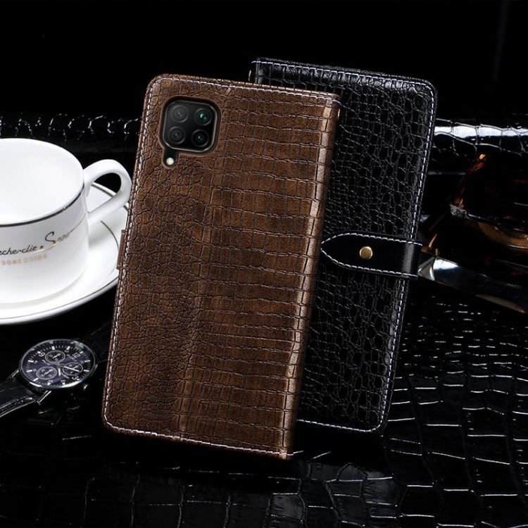 idewei Crocodile Texture Horizontal Flip Leather Case with Holder & Card Slots & Wallet, For Huawei P40 Lite, For Huawei Enjoy 10e, For Huawei P40 Lite E, For Huawei P40, For Huawei P40 Pro