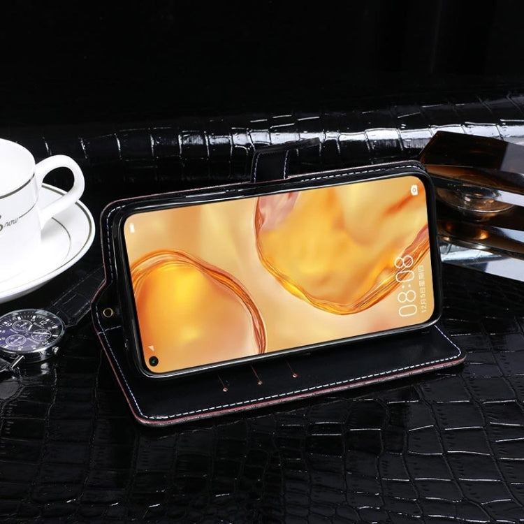 idewei Crocodile Texture Horizontal Flip Leather Case with Holder & Card Slots & Wallet, For Huawei P40 Lite, For Huawei Enjoy 10e, For Huawei P40 Lite E, For Huawei P40, For Huawei P40 Pro