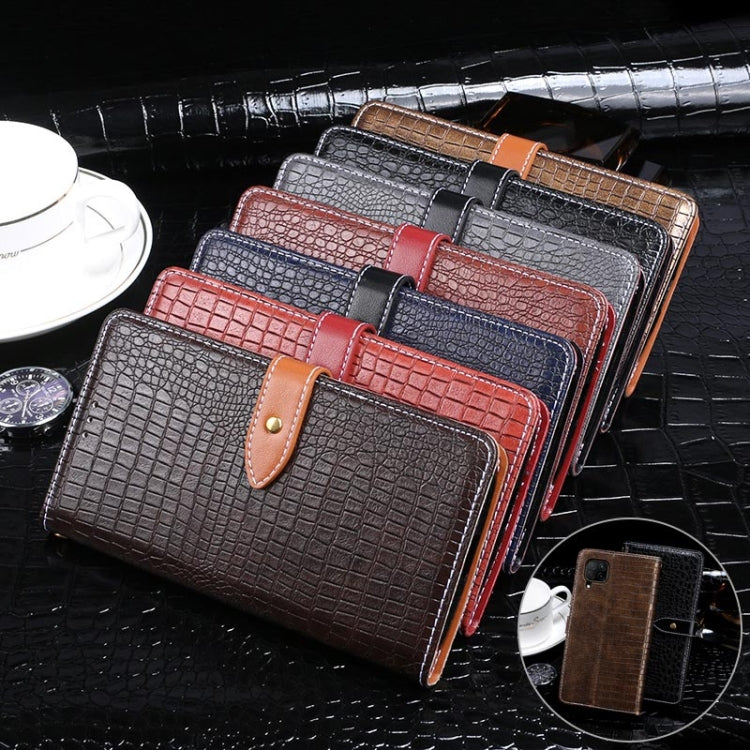 idewei Crocodile Texture Horizontal Flip Leather Case with Holder & Card Slots & Wallet, For Huawei P40 Lite, For Huawei Enjoy 10e, For Huawei P40 Lite E, For Huawei P40, For Huawei P40 Pro