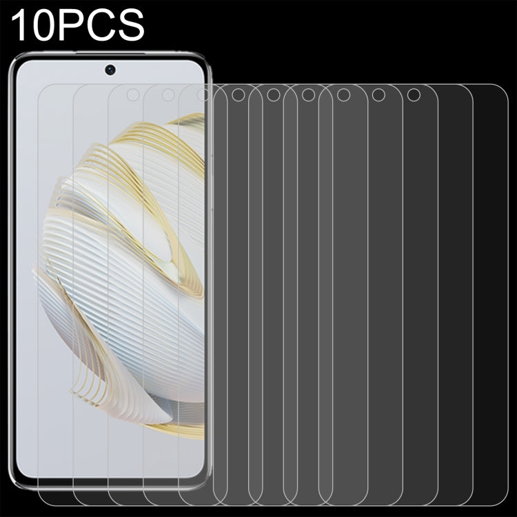 10pcs 0.26mm 9H 2.5D Tempered Glass Film, For Huawei nova 10 SE (10 PCS), For ZTE Blade A52 Lite(10 PCS)