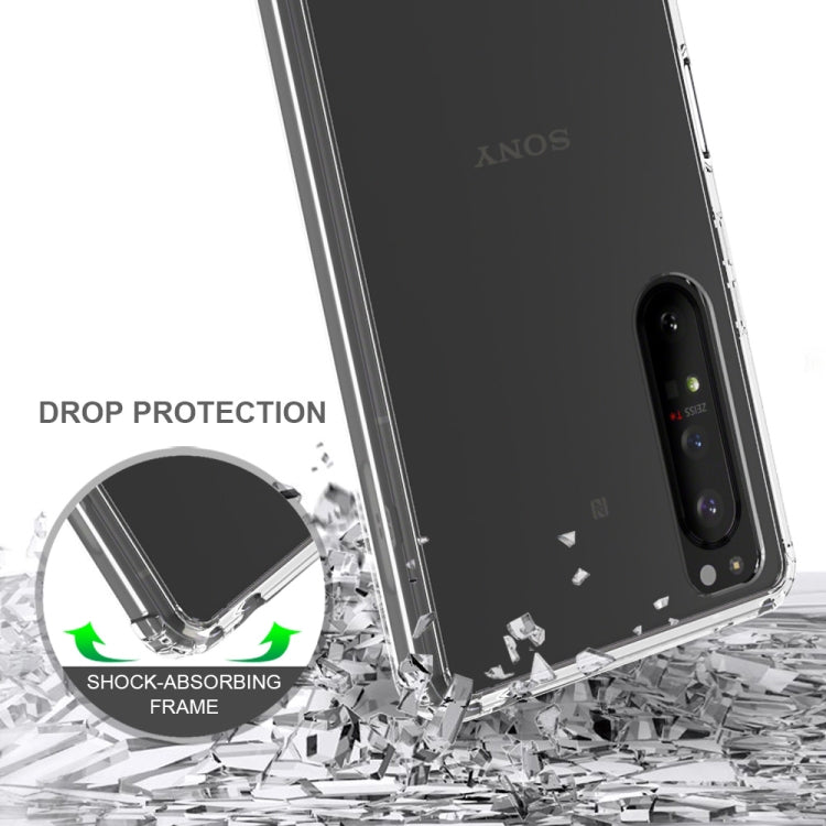 Scratchproof TPU + Acrylic Protective Case, For Sony Xperia 1 II, For Xiaomi Redmi Note 9 Pro, For Xiaomi Redmi Note 9S
