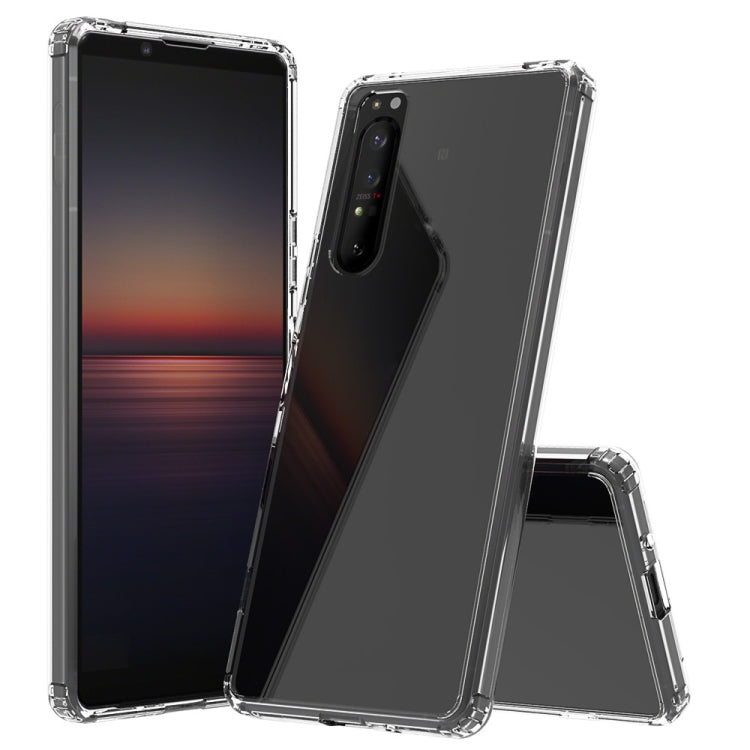 Scratchproof TPU + Acrylic Protective Case, For Sony Xperia 1 II, For Xiaomi Redmi Note 9 Pro, For Xiaomi Redmi Note 9S