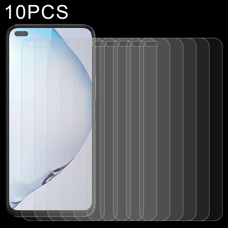 10 PCS 0.26mm 9H 2.5D Tempered Glass Film, For Huawei Enjoy 50 Plus (10 PCS), For Alcatel 1 Ultra (10 PCS), For TCL 403 (10 PCS)