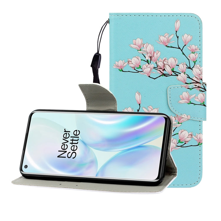 Colored Drawing Horizontal Flip Leather Case with Holder & Card Slot & Wallet, For One Plus 8, For Galaxy A31, For LG K61, For LG V60, For Huawei Nova 5, For Huawei Nova 7