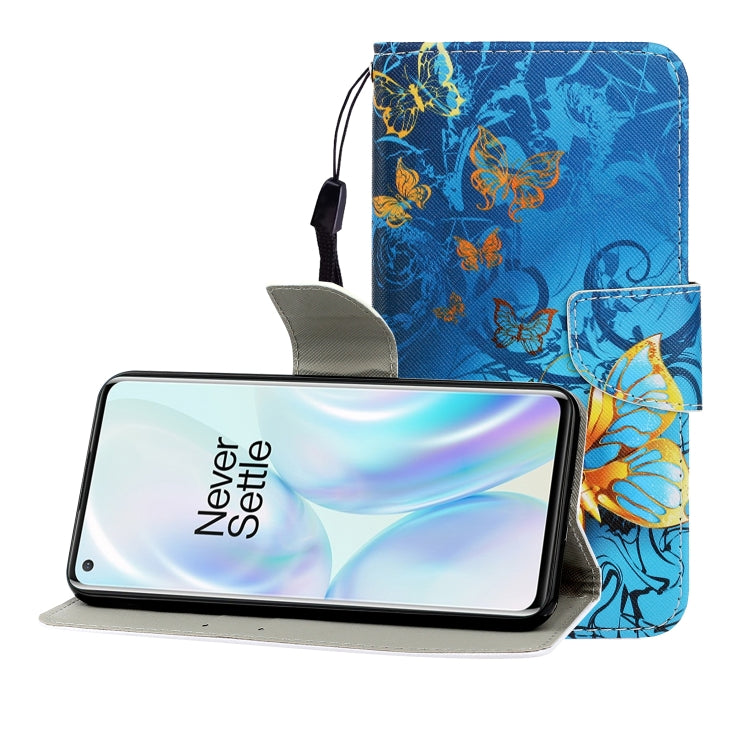 Colored Drawing Horizontal Flip Leather Case with Holder & Card Slot & Wallet, For One Plus 8, For Galaxy A31, For LG K61, For LG V60, For Huawei Nova 5, For Huawei Nova 7