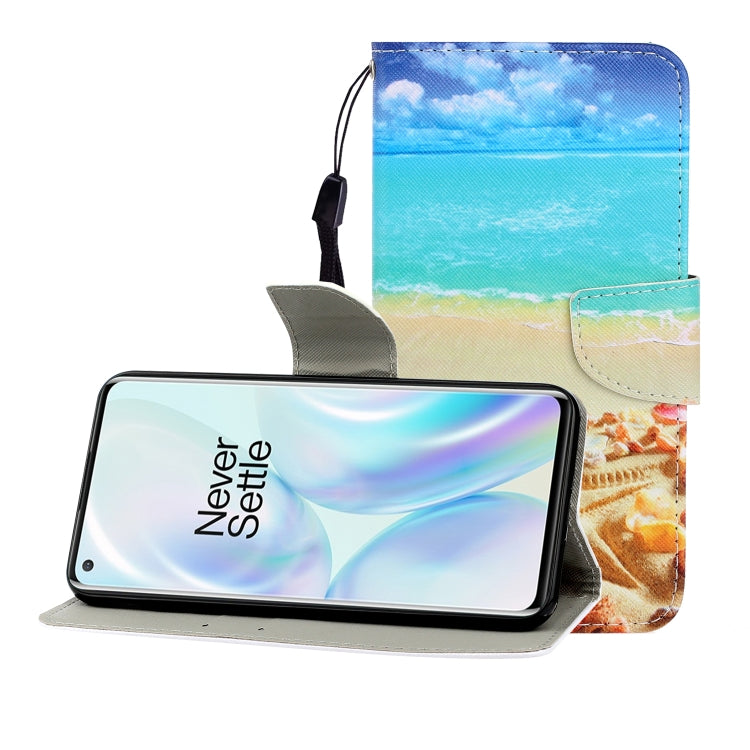 Colored Drawing Horizontal Flip Leather Case with Holder & Card Slot & Wallet, For One Plus 8, For Galaxy A31, For LG K61, For LG V60, For Huawei Nova 5, For Huawei Nova 7