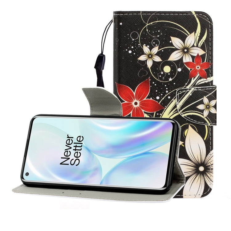 Colored Drawing Horizontal Flip Leather Case with Holder & Card Slot & Wallet, For One Plus 8, For Galaxy A31, For LG K61, For LG V60, For Huawei Nova 5, For Huawei Nova 7