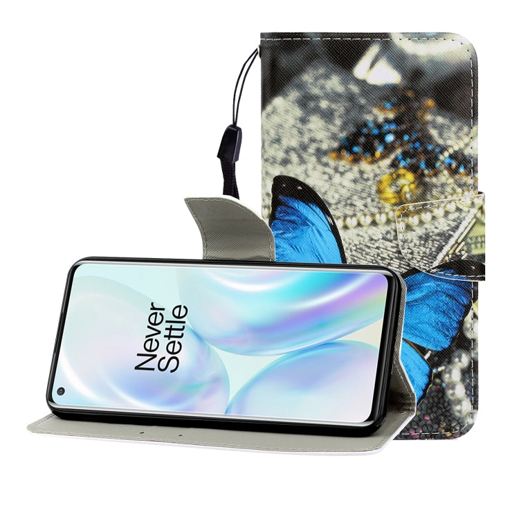 Colored Drawing Horizontal Flip Leather Case with Holder & Card Slot & Wallet, For One Plus 8, For Galaxy A31, For LG K61, For LG V60, For Huawei Nova 5, For Huawei Nova 7
