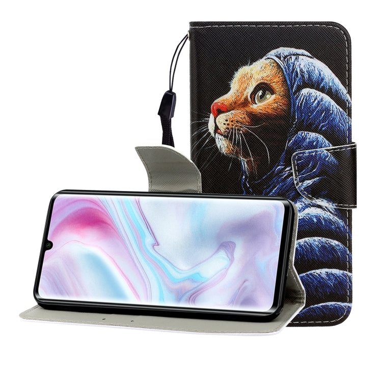 Colored Drawing Horizontal Flip Leather Case with Holder & Card Slot & Wallet, For One Plus 8, For Galaxy A31, For LG K61, For LG V60, For Huawei Nova 5, For Huawei Nova 7