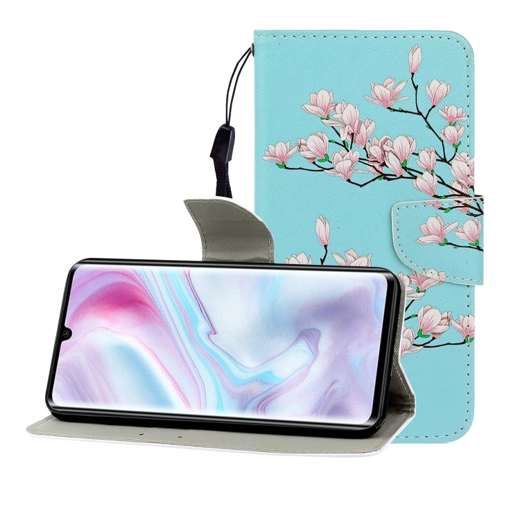 Colored Drawing Horizontal Flip Leather Case with Holder & Card Slot & Wallet, For One Plus 8, For Galaxy A31, For LG K61, For LG V60, For Huawei Nova 5, For Huawei Nova 7