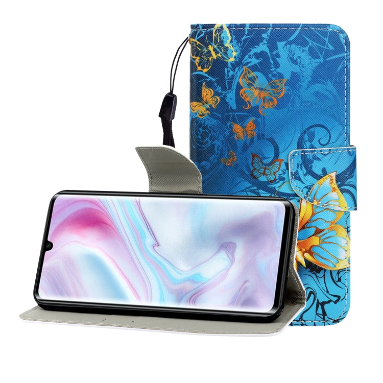 Colored Drawing Horizontal Flip Leather Case with Holder & Card Slot & Wallet, For One Plus 8, For Galaxy A31, For LG K61, For LG V60, For Huawei Nova 5, For Huawei Nova 7