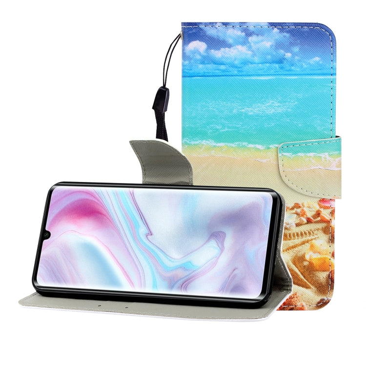 Colored Drawing Horizontal Flip Leather Case with Holder & Card Slot & Wallet, For One Plus 8, For Galaxy A31, For LG K61, For LG V60, For Huawei Nova 5, For Huawei Nova 7