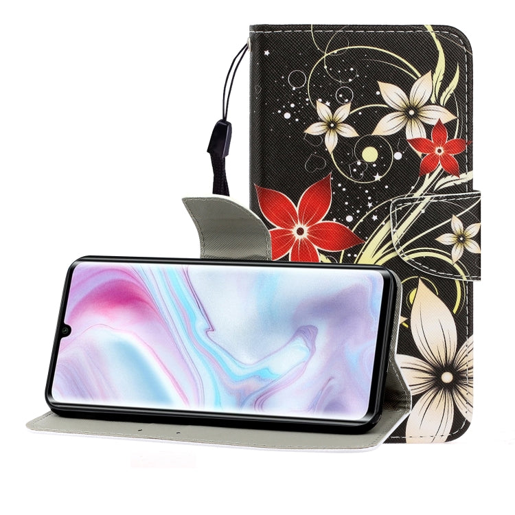 Colored Drawing Horizontal Flip Leather Case with Holder & Card Slot & Wallet, For One Plus 8, For Galaxy A31, For LG K61, For LG V60, For Huawei Nova 5, For Huawei Nova 7
