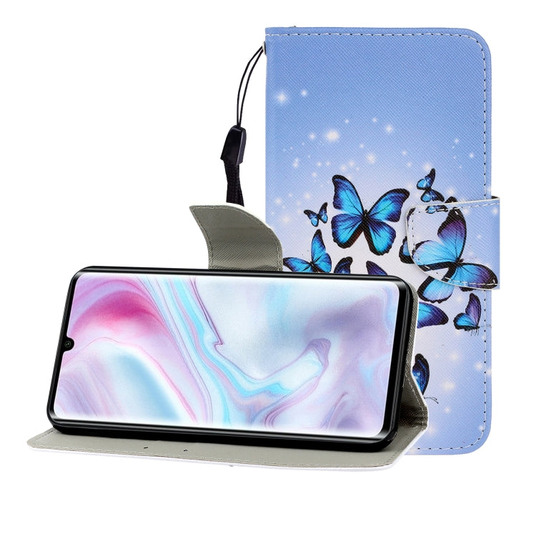 Colored Drawing Horizontal Flip Leather Case with Holder & Card Slot & Wallet, For One Plus 8, For Galaxy A31, For LG K61, For LG V60, For Huawei Nova 5, For Huawei Nova 7