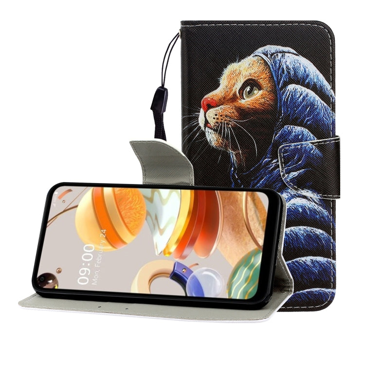 Colored Drawing Horizontal Flip Leather Case with Holder & Card Slot & Wallet, For One Plus 8, For Galaxy A31, For LG K61, For LG V60, For Huawei Nova 5, For Huawei Nova 7