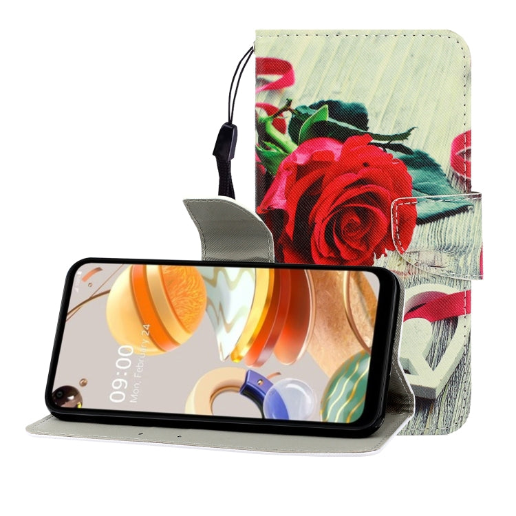 Colored Drawing Horizontal Flip Leather Case with Holder & Card Slot & Wallet, For One Plus 8, For Galaxy A31, For LG K61, For LG V60, For Huawei Nova 5, For Huawei Nova 7