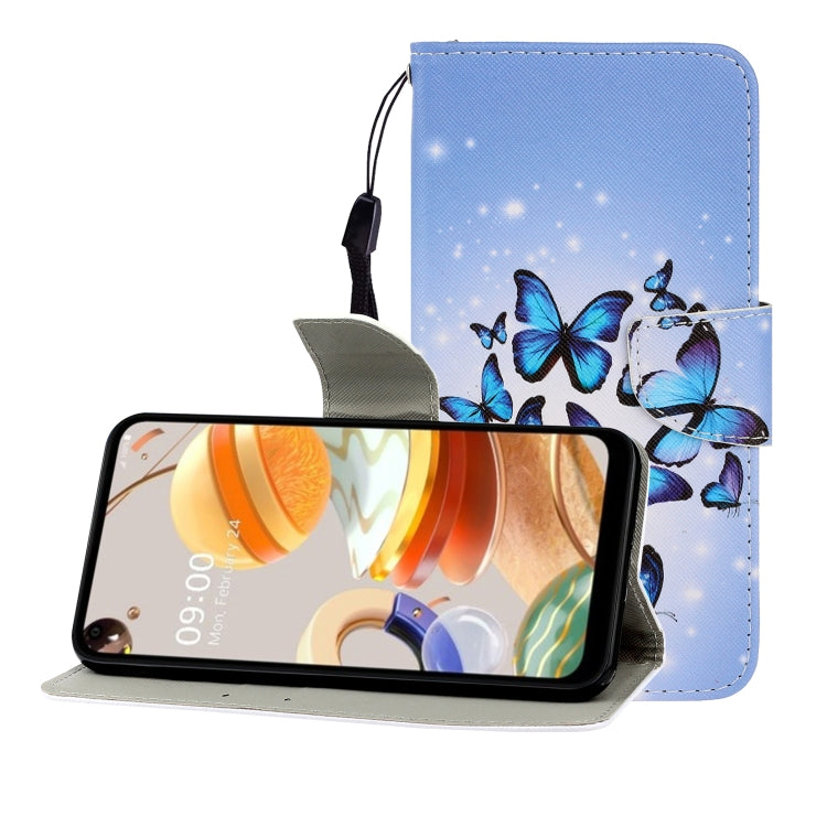 Colored Drawing Horizontal Flip Leather Case with Holder & Card Slot & Wallet, For One Plus 8, For Galaxy A31, For LG K61, For LG V60, For Huawei Nova 5, For Huawei Nova 7