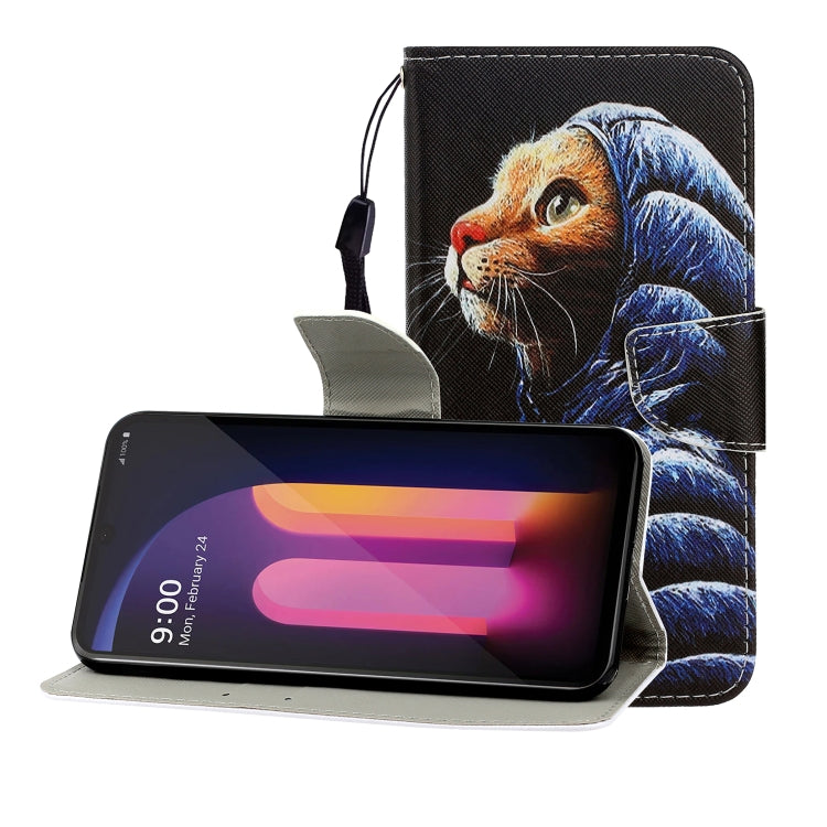 Colored Drawing Horizontal Flip Leather Case with Holder & Card Slot & Wallet, For One Plus 8, For Galaxy A31, For LG K61, For LG V60, For Huawei Nova 5, For Huawei Nova 7