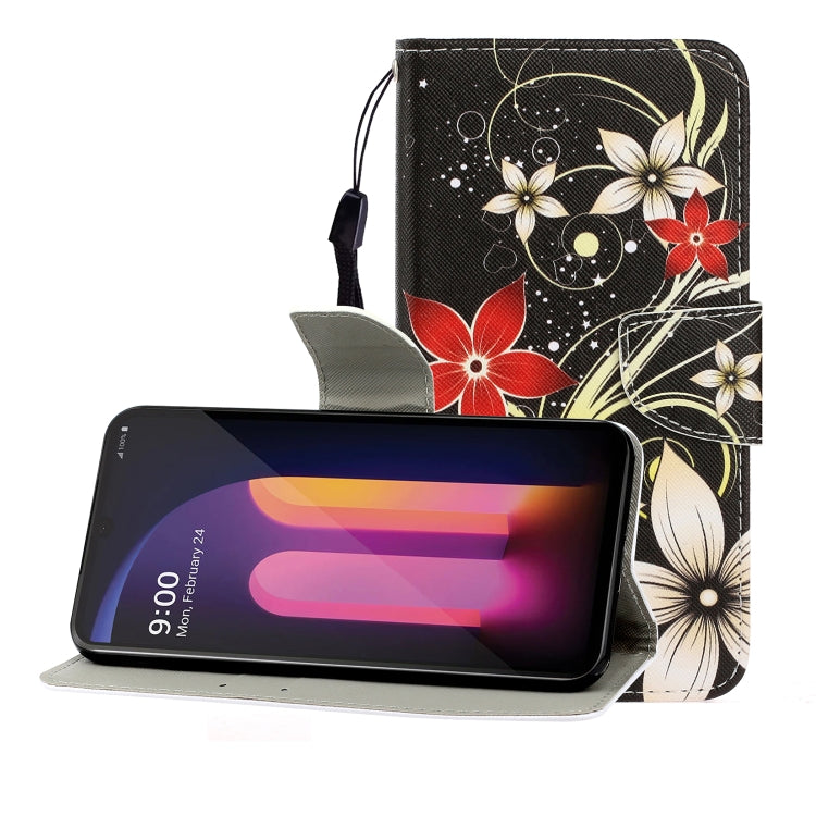 Colored Drawing Horizontal Flip Leather Case with Holder & Card Slot & Wallet, For One Plus 8, For Galaxy A31, For LG K61, For LG V60, For Huawei Nova 5, For Huawei Nova 7