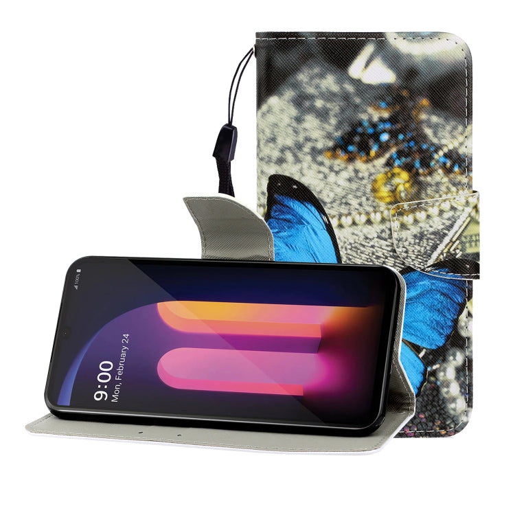 Colored Drawing Horizontal Flip Leather Case with Holder & Card Slot & Wallet, For One Plus 8, For Galaxy A31, For LG K61, For LG V60, For Huawei Nova 5, For Huawei Nova 7