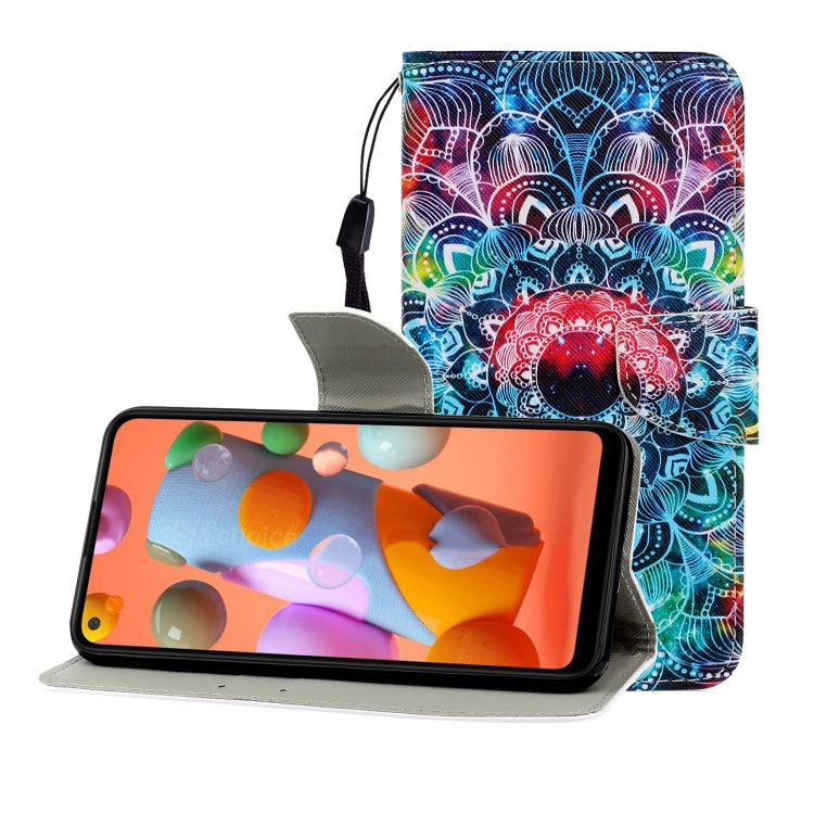 Colored Drawing Horizontal Flip Leather Case with Holder & Card Slot & Wallet, For One Plus 8, For Galaxy A31, For LG K61, For LG V60, For Huawei Nova 5, For Huawei Nova 7