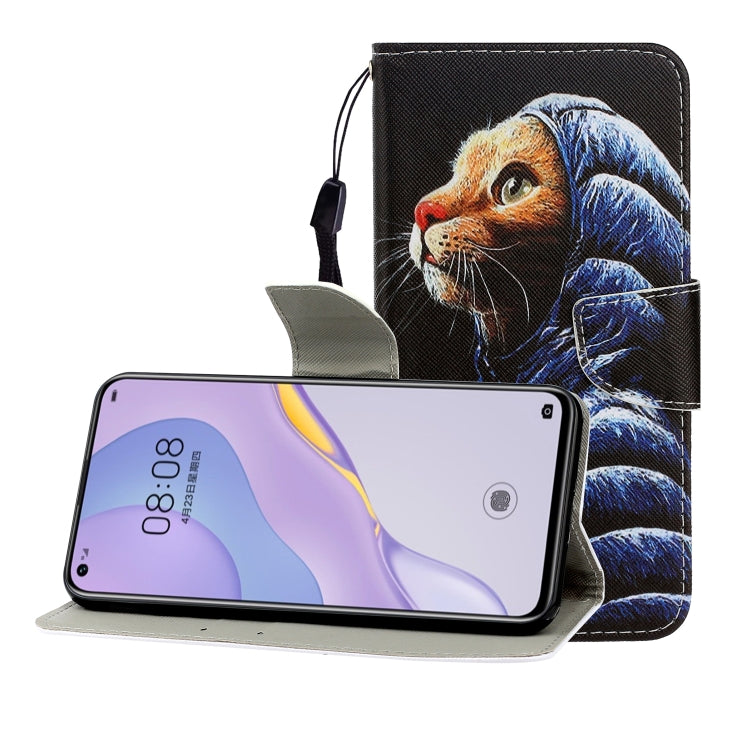 Colored Drawing Horizontal Flip Leather Case with Holder & Card Slot & Wallet, For Huawei Nova 7 Pro, For Huawei Nova 7 SE, For Huawei P40 Lite E, For Galaxy S8, For Galaxy S8 Plus, For Galaxy S9