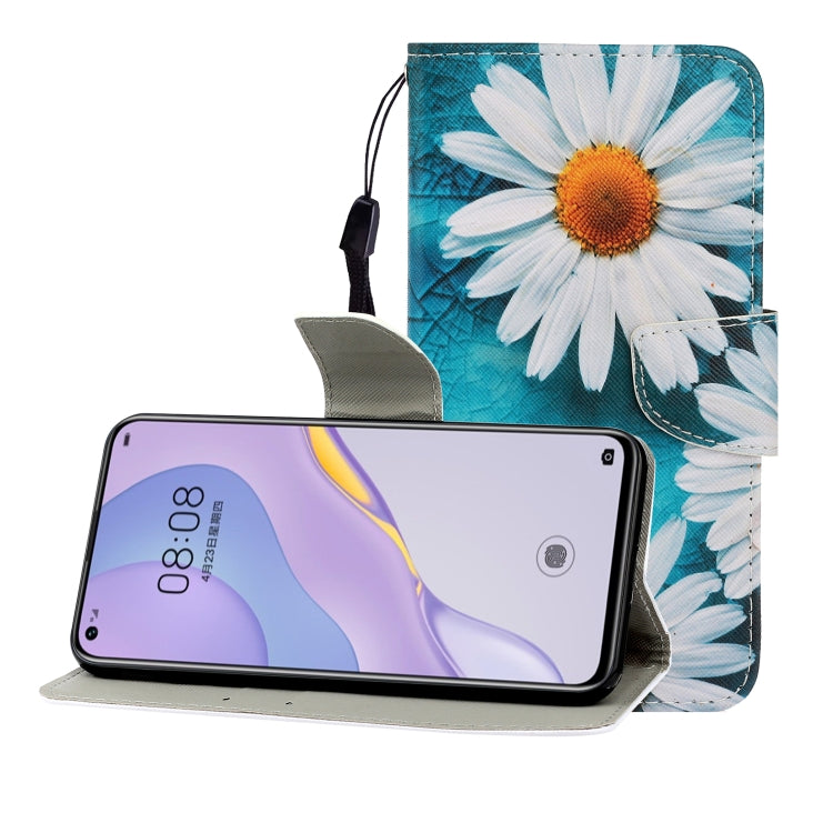 Colored Drawing Horizontal Flip Leather Case with Holder & Card Slot & Wallet, For Huawei Nova 7 Pro, For Huawei Nova 7 SE, For Huawei P40 Lite E, For Galaxy S8, For Galaxy S8 Plus, For Galaxy S9