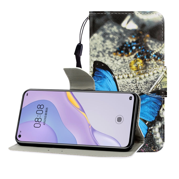 Colored Drawing Horizontal Flip Leather Case with Holder & Card Slot & Wallet, For Huawei Nova 7 Pro, For Huawei Nova 7 SE, For Huawei P40 Lite E, For Galaxy S8, For Galaxy S8 Plus, For Galaxy S9