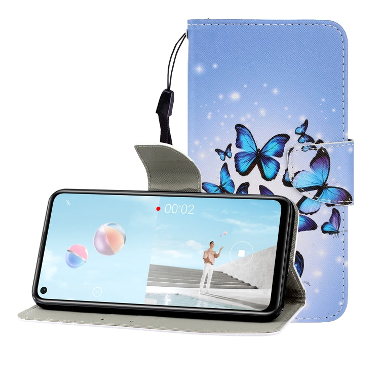 Colored Drawing Horizontal Flip Leather Case with Holder & Card Slot & Wallet, For Huawei Nova 7 Pro, For Huawei Nova 7 SE, For Huawei P40 Lite E, For Galaxy S8, For Galaxy S8 Plus, For Galaxy S9