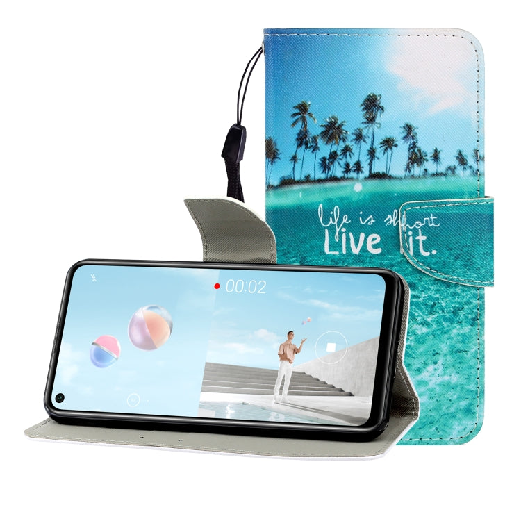 Colored Drawing Horizontal Flip Leather Case with Holder & Card Slot & Wallet, For Huawei Nova 7 Pro, For Huawei Nova 7 SE, For Huawei P40 Lite E, For Galaxy S8, For Galaxy S8 Plus, For Galaxy S9